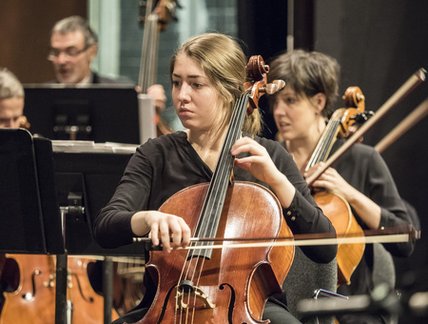 Étudiants musiciens en concert
