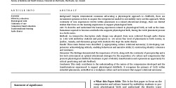 Nouvel article scientifique!