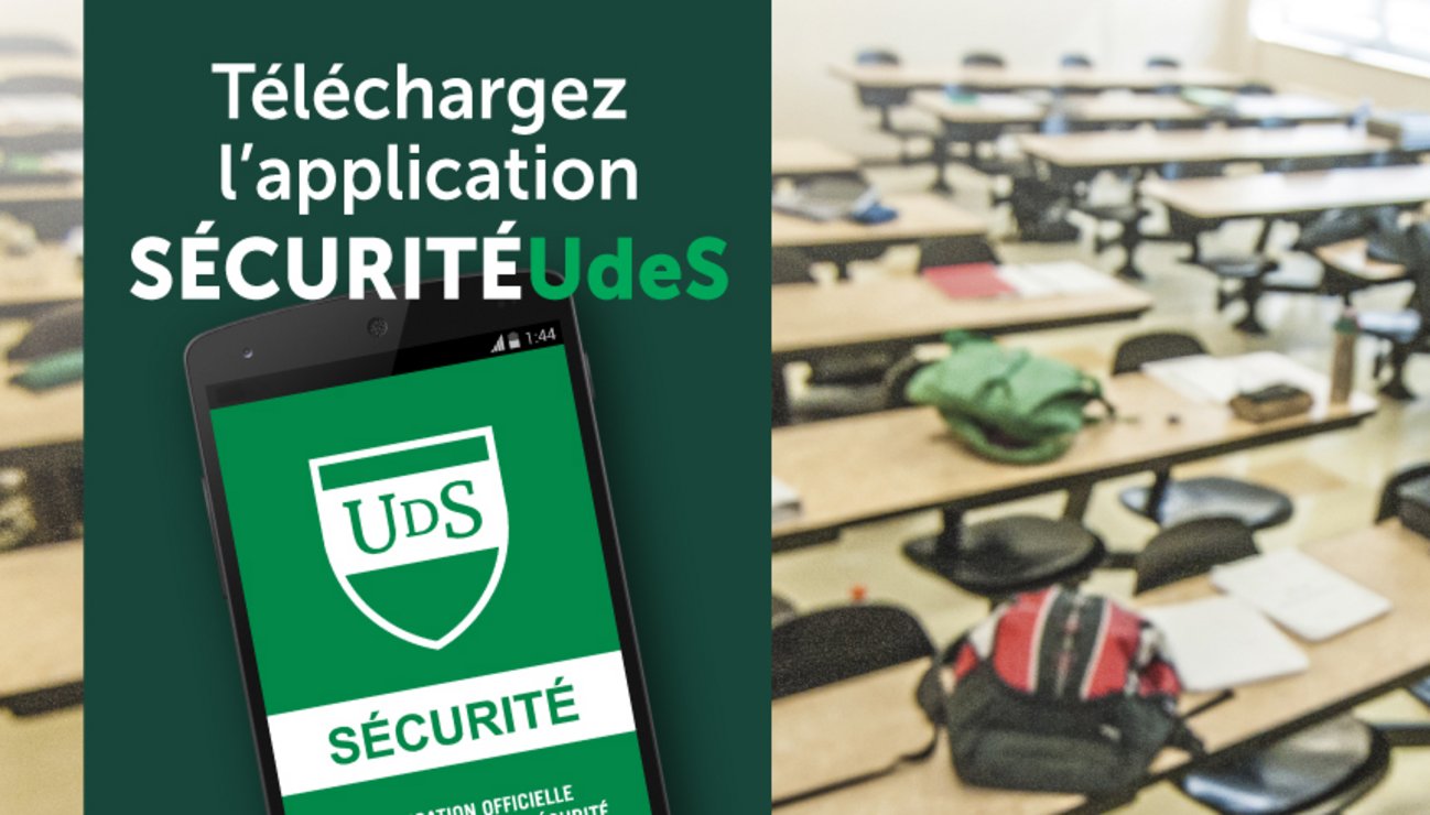 Télécharger l'application SécuritéUdeS